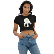 Load image into Gallery viewer, Macado Records Logo Organic Crop Top