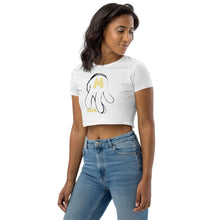 Load image into Gallery viewer, Macado Records Logo Organic Crop Top