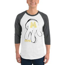 Load image into Gallery viewer, Macado Records Logo 3/4 sleeve raglan shirt