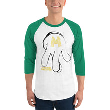 Load image into Gallery viewer, Macado Records Logo 3/4 sleeve raglan shirt