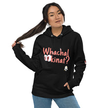 Load image into Gallery viewer, Whachalookinat? Unisex essential eco hoodie