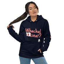 Load image into Gallery viewer, Whachalookinat? Unisex essential eco hoodie