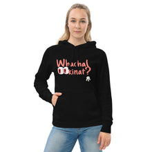 Load image into Gallery viewer, Whachalookinat? Unisex kangaroo pocket hoodie