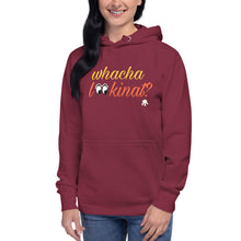 Load image into Gallery viewer, Whachalookinat? crispy Unisex Hoodie