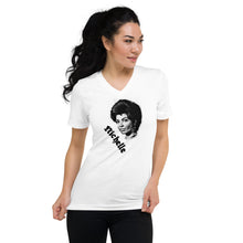 Load image into Gallery viewer, The Queen Jewelz Collection: Nichelle Short Sleeve V-Neck T-Shirt