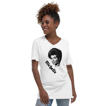 Load image into Gallery viewer, The Queen Jewelz Collection: Nichelle Short Sleeve V-Neck T-Shirt