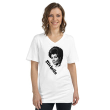 Load image into Gallery viewer, The Queen Jewelz Collection: Nichelle Short Sleeve V-Neck T-Shirt