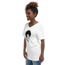 Load image into Gallery viewer, The Queen Jewelz Collection: Kathleen Unisex Short Sleeve V-Neck T-Shirt