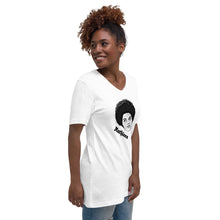 Load image into Gallery viewer, The Queen Jewelz Collection: Kathleen Unisex Short Sleeve V-Neck T-Shirt