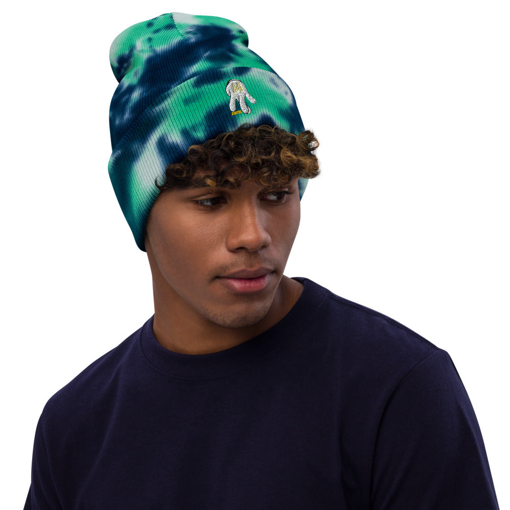 Macado Records Logo Tie-dye beanie