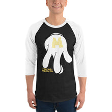 Load image into Gallery viewer, Macado Records Logo 3/4 sleeve raglan shirt
