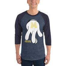 Load image into Gallery viewer, Macado Records Logo 3/4 sleeve raglan shirt
