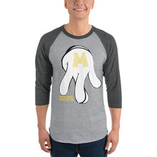 Load image into Gallery viewer, Macado Records Logo 3/4 sleeve raglan shirt
