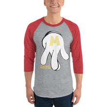 Load image into Gallery viewer, Macado Records Logo 3/4 sleeve raglan shirt
