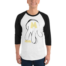 Load image into Gallery viewer, Macado Records Logo 3/4 sleeve raglan shirt
