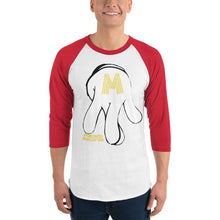 Load image into Gallery viewer, Macado Records Logo 3/4 sleeve raglan shirt
