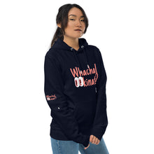 Load image into Gallery viewer, Whachalookinat? Unisex essential eco hoodie
