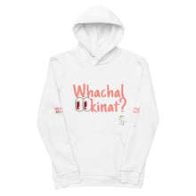 Load image into Gallery viewer, Whachalookinat? Unisex essential eco hoodie
