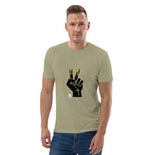 Load image into Gallery viewer, Power N Peace Unisex organic cotton t-shirt
