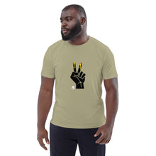 Load image into Gallery viewer, Power N Peace Unisex organic cotton t-shirt
