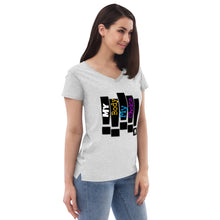 Load image into Gallery viewer, My Body Women’s recycled v-neck t-shirt
